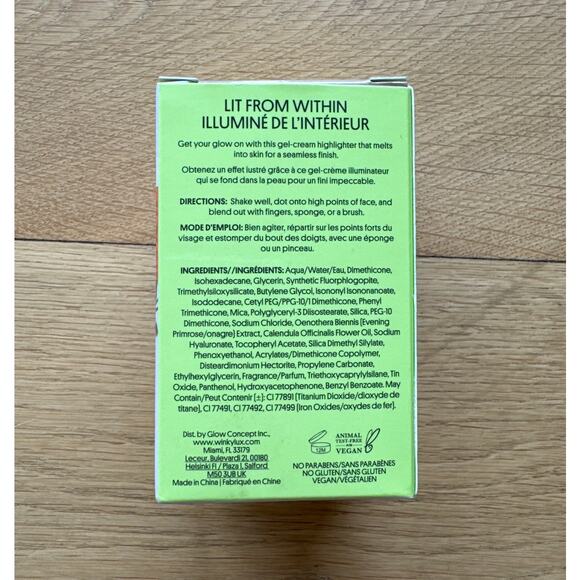 Winky Lux - Cheeky Rose Liquid Highlighter in Moonlight - Picture 2 of 4